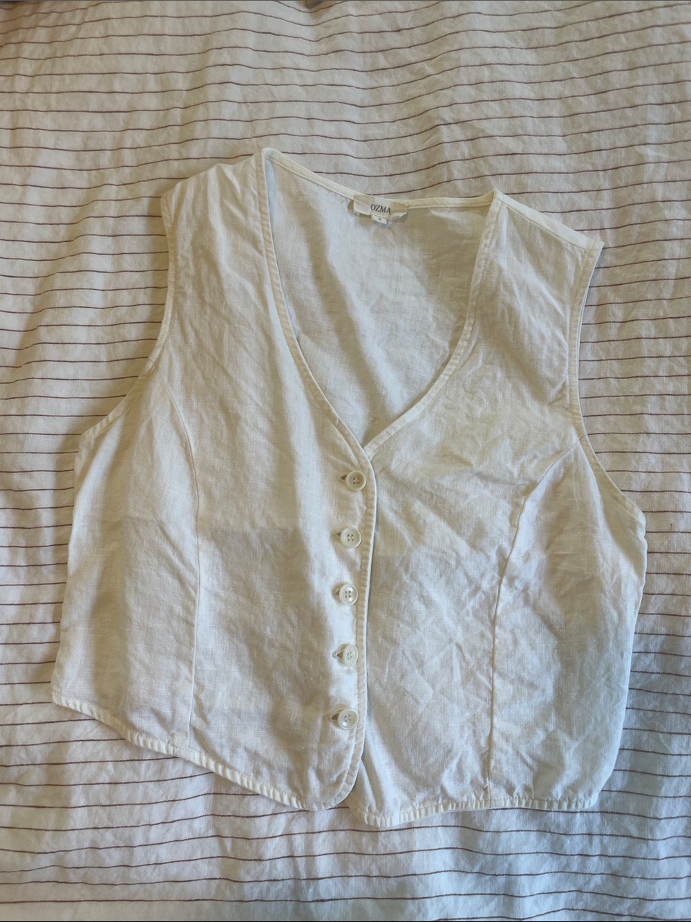 Ozma Linen Vest